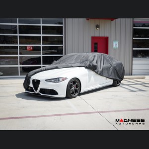 Alfa Romeo Giulia Vehicle Cover - Multi Layer Black Satin - Indoor/ Outdoor